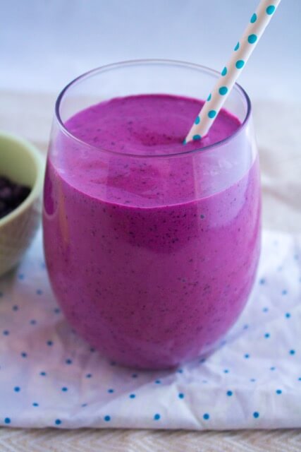 wild blueberry recovery smoothie 3