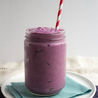 wild blueberry protein smoothie 4-2