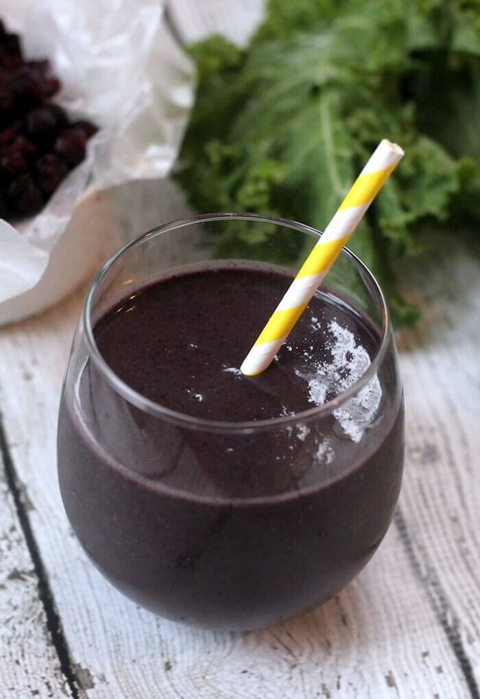 Wild Blueberry Detox Smoothie