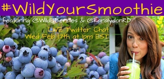 #WildYourSmoothie Twitter Chat