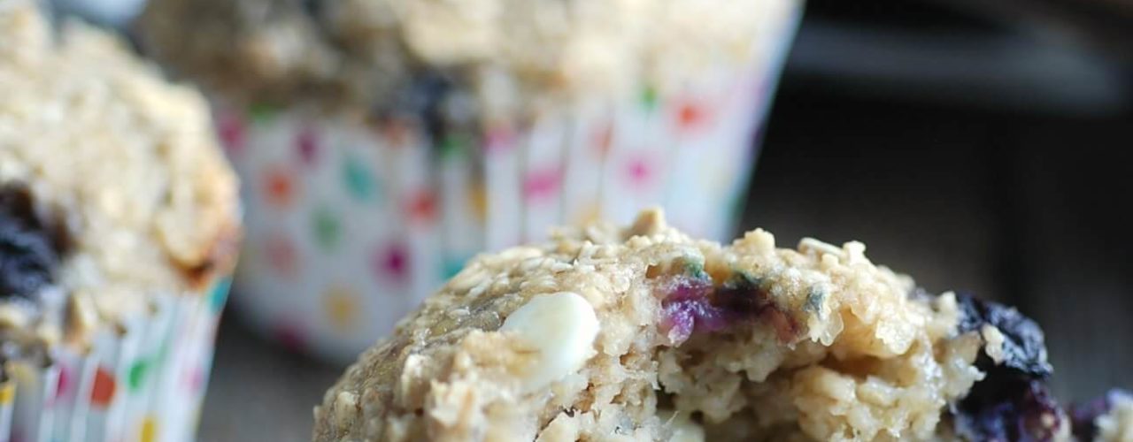 Gluten-Free Wild Blueberry & White Chocolate Oatmeal Cups