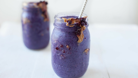 Almond Butter Jelly Smoothie