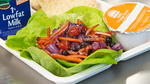 Carrot Salad with Wild Blueberry