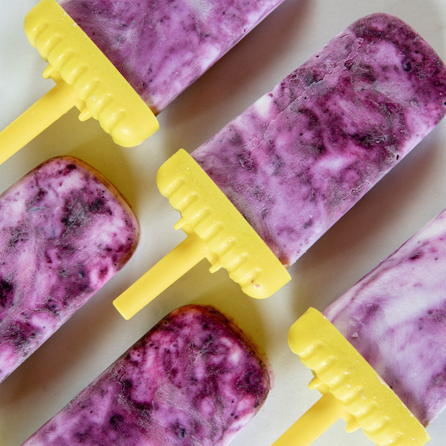 Wild Blueberry Creamsicle Pops